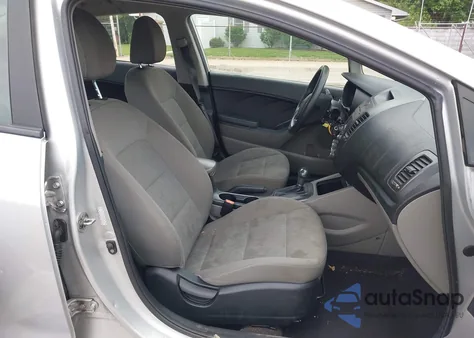 2014 Kia Forte Lx из США, поврежденный, VIN KNAFK4A63E5114418